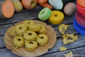 Gesunde Gemüse-Donuts für Babys