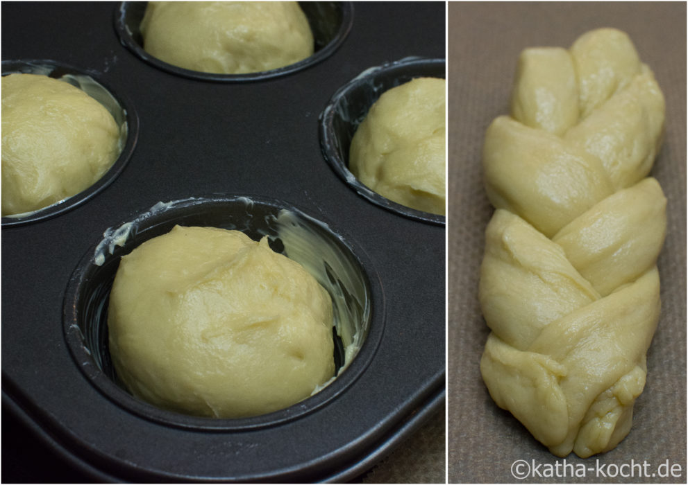 Brioche Muffins mit Hagelzucker