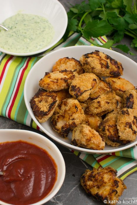 Chicken Nuggets aus dem Backofen