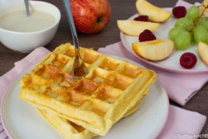 ESN Protein Waffles - Joggen und Protein Waffeln