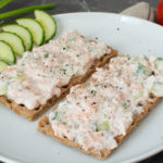 Lachs-Skyr-Aufstrich mit Gurke