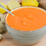 Schnelle Ingwer-Süßkartoffelsuppe