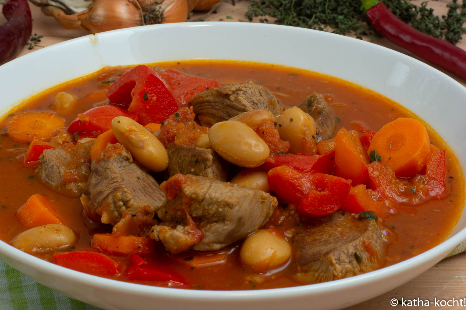 Lammeintopf mit weißen Bohnen - Katha-kocht!