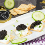Leichte Kaviar-Cracker mit Attilus Kaviar