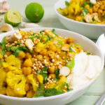 Leichtes Blumenkohlcurry mit Cashewkernen