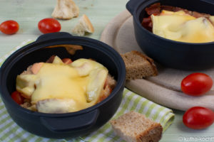 Dekonstruierte Bratstulle aka Reste vom Raclette