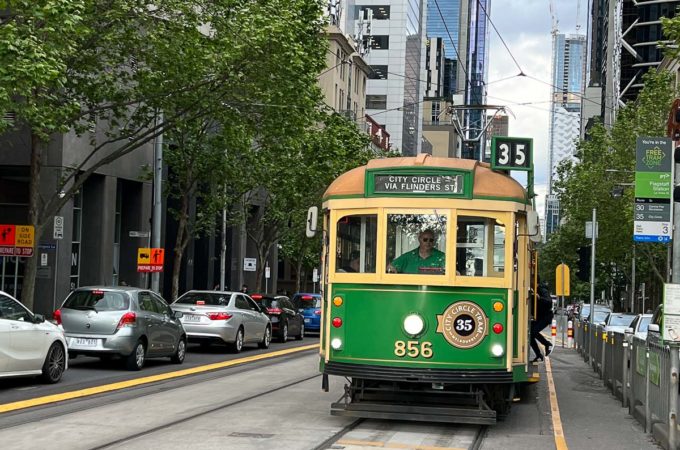 Historische Straßenbahn Melbourne