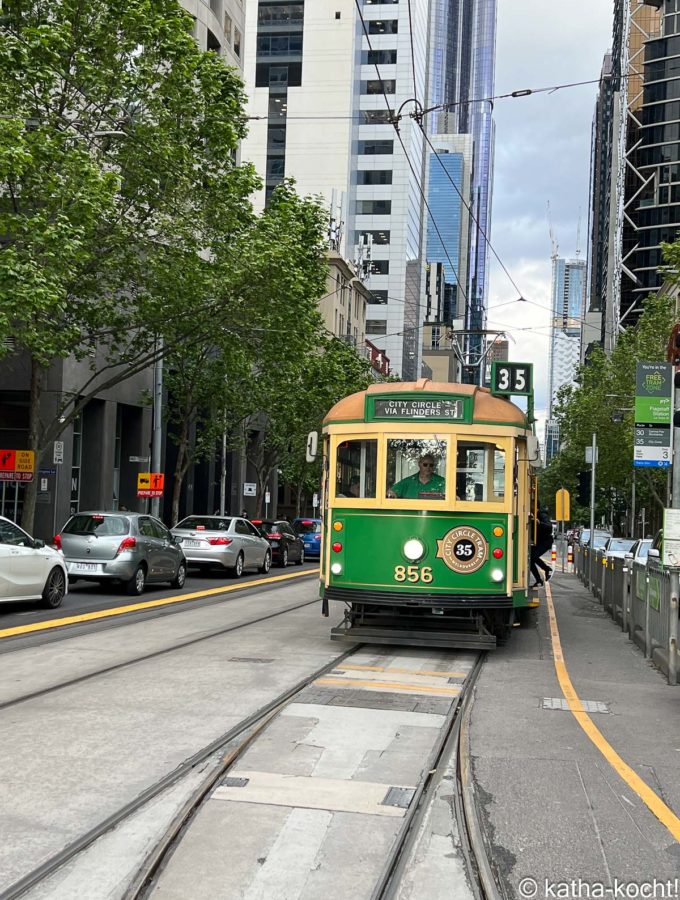 Historische Straßenbahn Melbourne