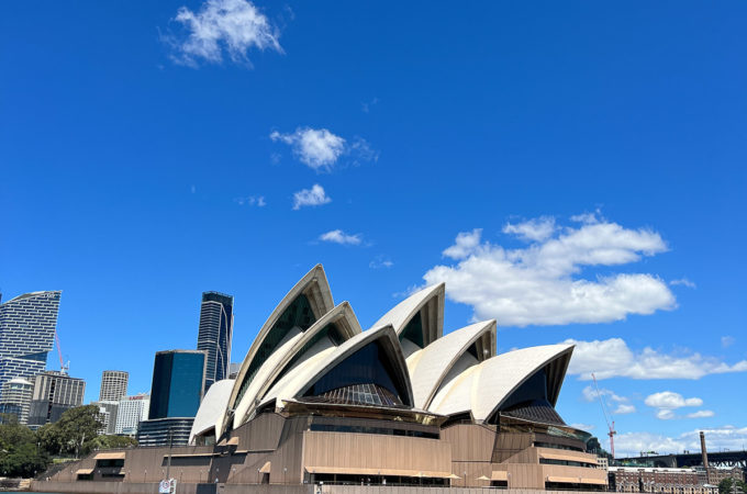 Reisebericht - Sydney - Australien mit Kind - Blick auf die Oper