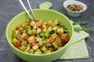Bunter Avocado Salat Bunter Avocado Salat