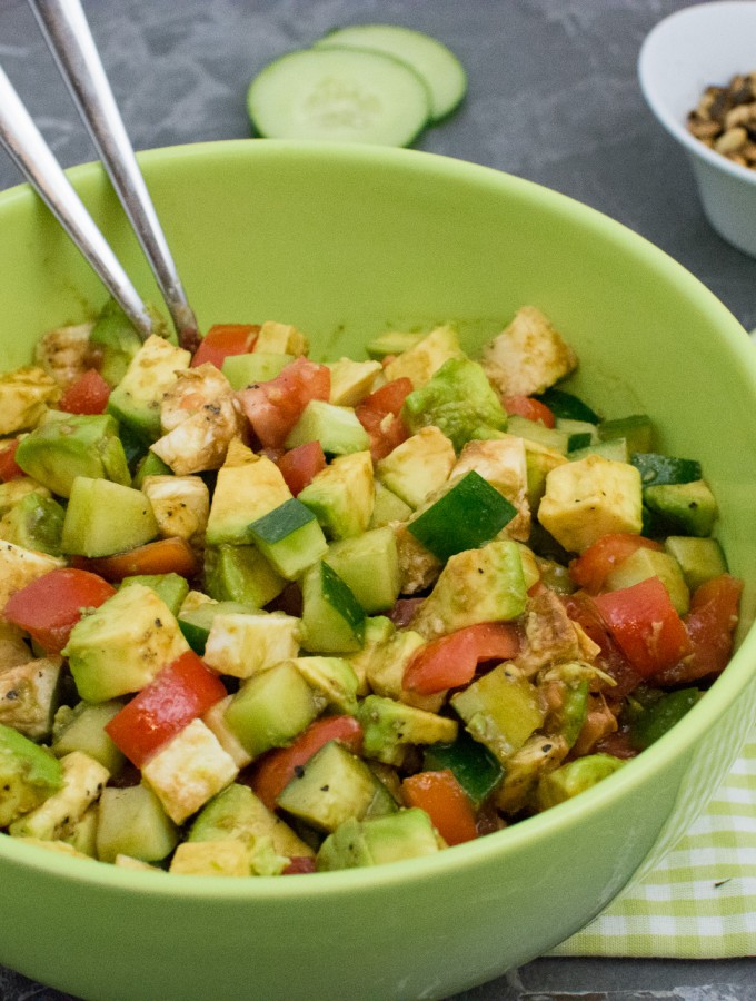 Bunter Avocado Salat