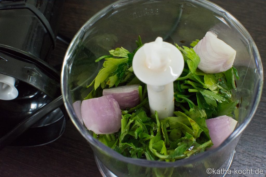 Grillmarinade - würzige Kräutermarinade - Katha-kocht!