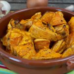 Tapas – gebackene Süßkartoffelecken