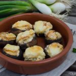 Gebackene Champignons