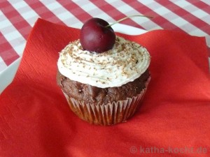 Schwarzwälder-Kirsch Muffin