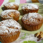 Birne-Walnuss Muffins