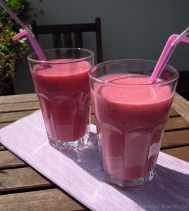 Himbeer-Buttermilch Shake