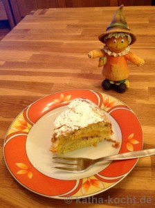 Kürbis-Pfirsich Kuchen Kürbis-Pfirsich Kuchen