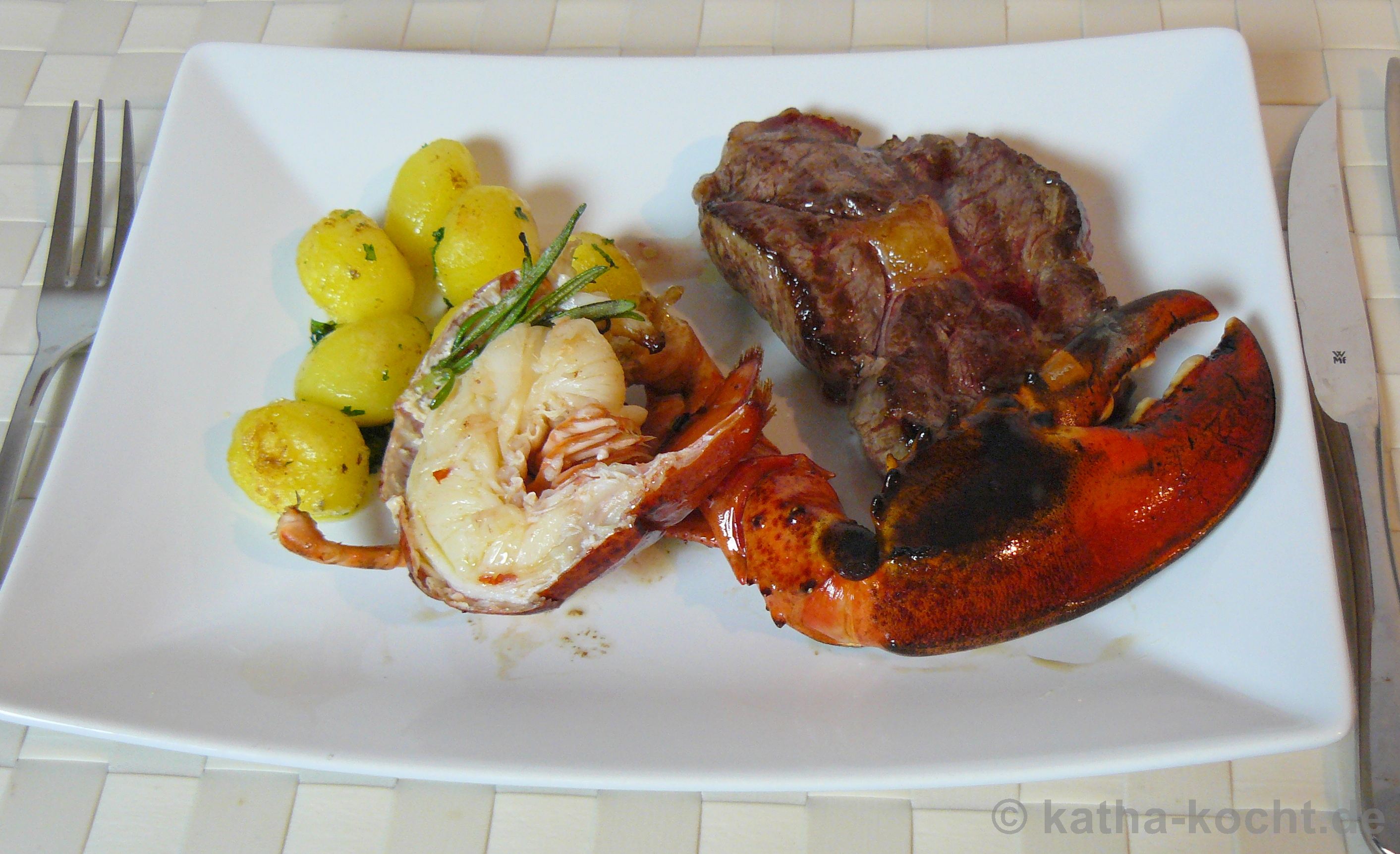 Surf and Turf - Hummer und Steak