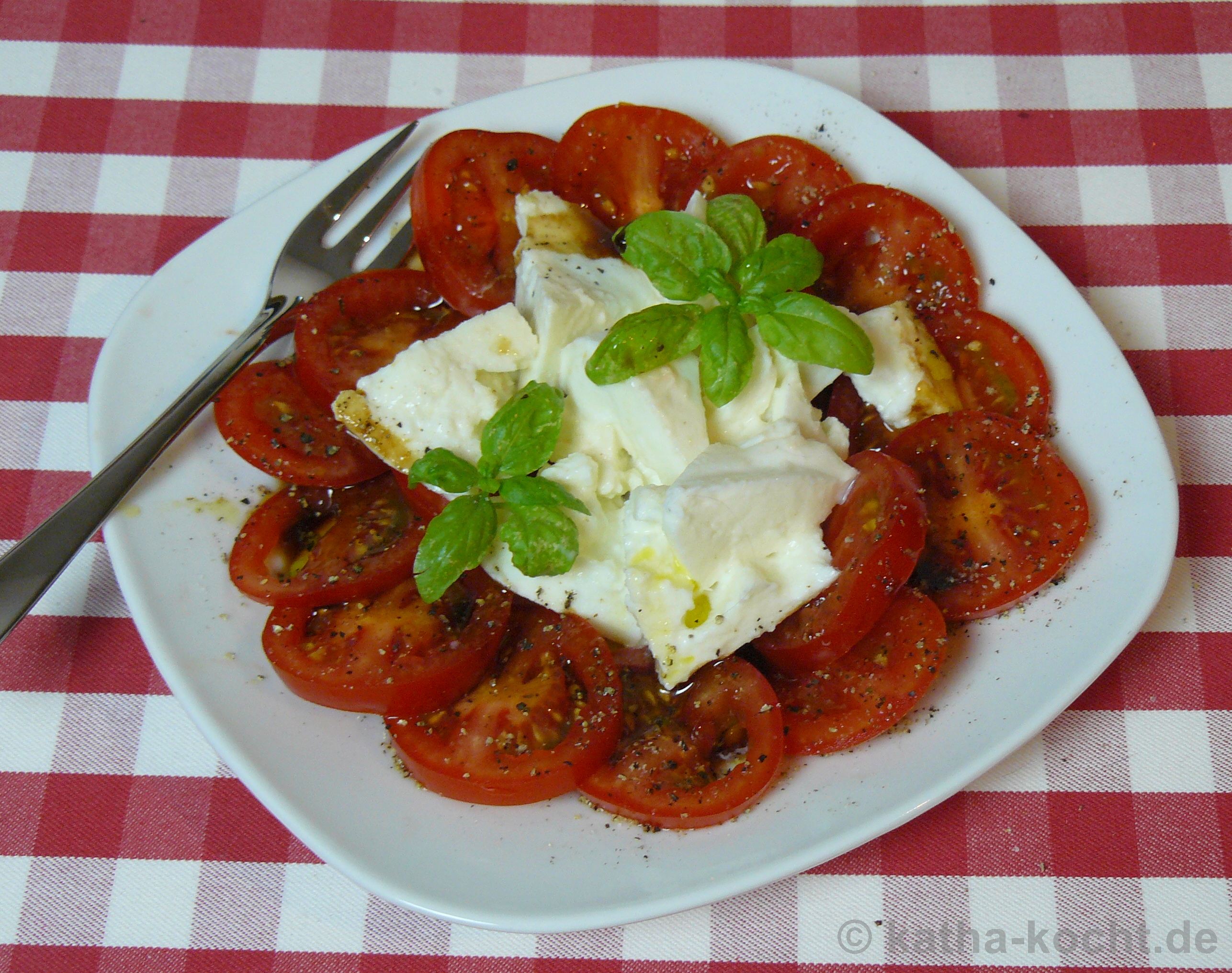 Tomate-Mozzarella wie in Radda in Chianti