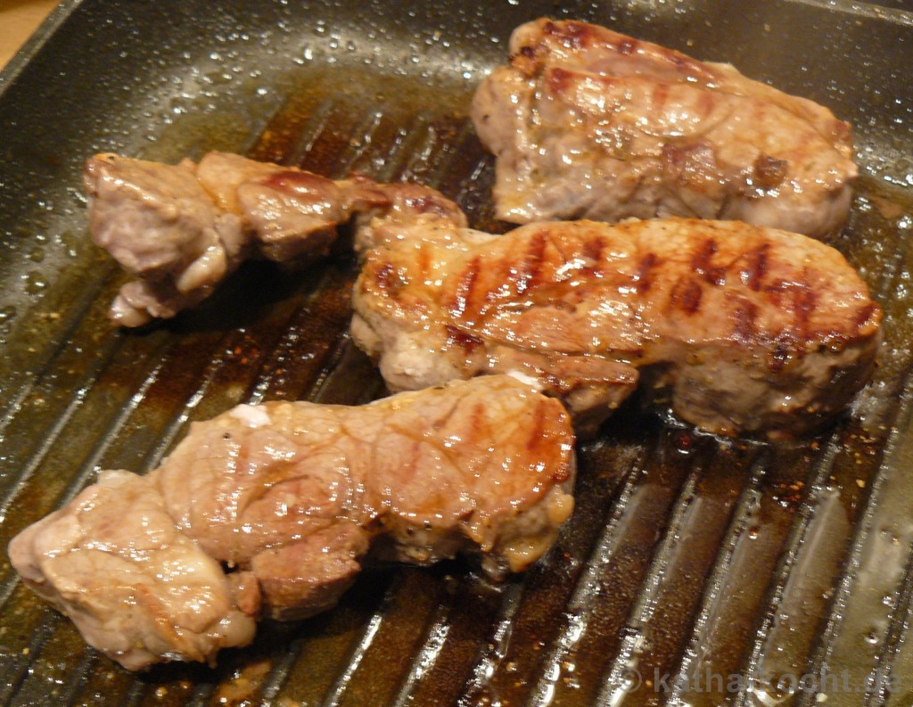 FrischlingsSteak mit KartoffelPaprika Pfanne Kathakocht!