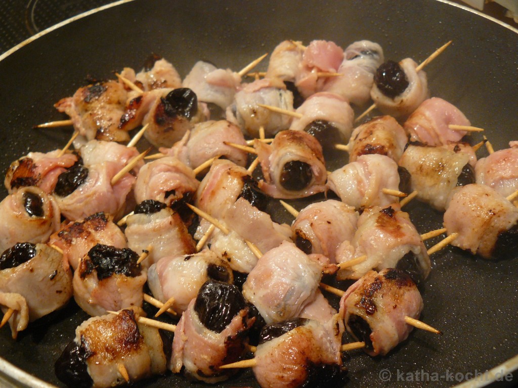 Tapas - Pflaumen im Speckmantel - Katha-kocht!
