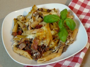 Italienischer Nudelauflauf