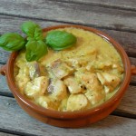 Tapas – Schwertfisch in Bananen-Curry Sauce