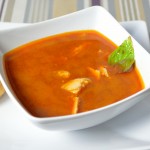 Curry-Zitronengras Suppe mit Hähnchen
