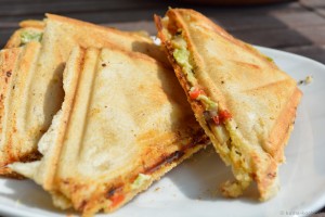 Avocado-Ziegenkäse Sandwich