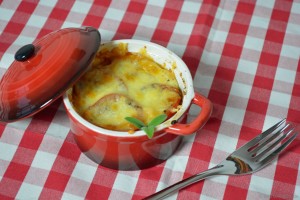 Schneller Kartoffel-Tomaten Auflauf