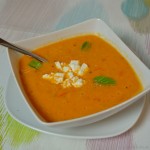 Tomaten-Melonen Suppe