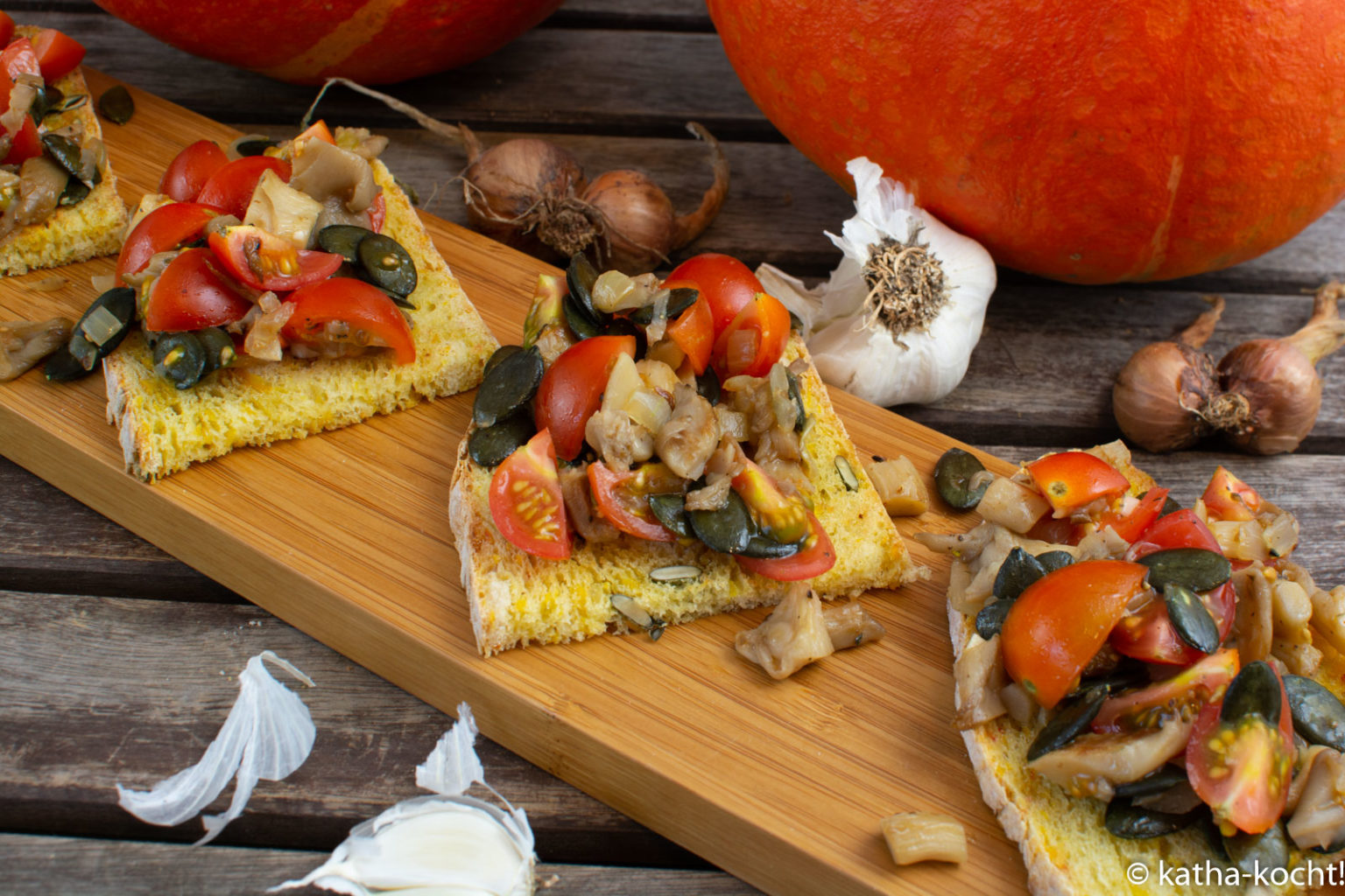 Pilz-Bruschetta - Katha-kocht!