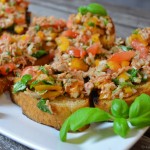 Thunfisch-Bruschetta