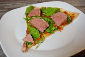 Pizza - Ente trifft Käse