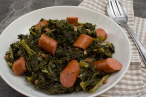 grünkohl mit knacker