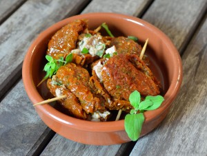 Tapas - Thunfisch-Tomaten-Päckchen