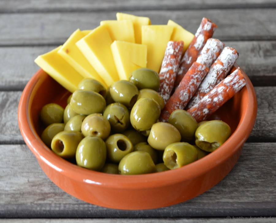 Kleiner Tapas-Mix als Vorspeise - Katha-kocht!