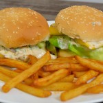 Teriaky-Mango Burger