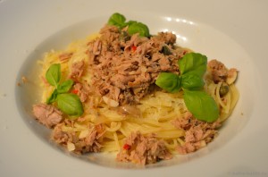 Thunfisch-Kapern Pasta
