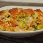 Hähnchen-Rosenkohl Lasagne