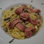 Crémige Steak Tagliatelle