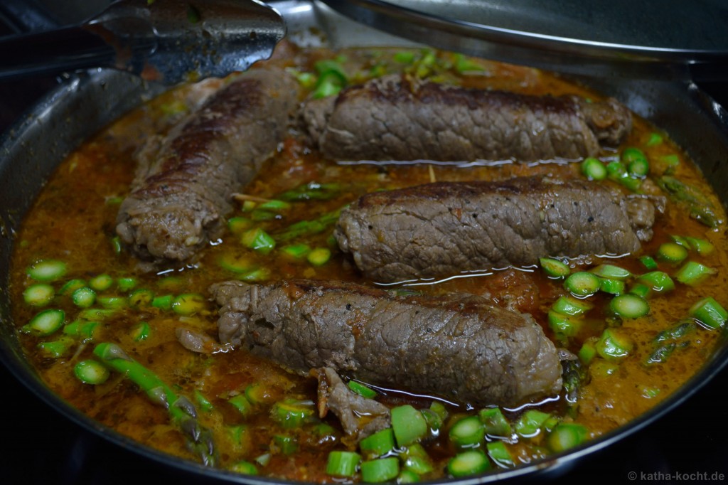 Braciole - gefüllte Rinderrouladen - Katha-kocht!