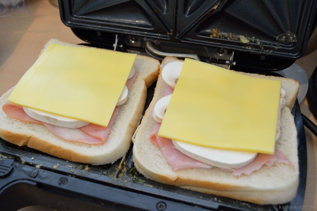 5-Minuten Schinken-Käse Sandwich - Katha-kocht!