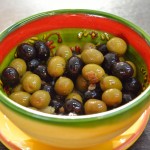 Tapas - Oliven mit Sardellen