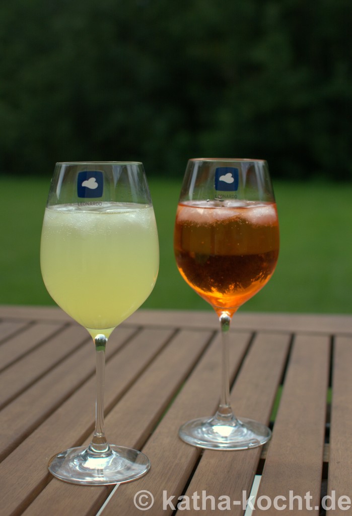 Spritz Drinks - Aperol Spritz und Limoncello Spritz