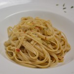 Steinpilztagliatelle con Olio