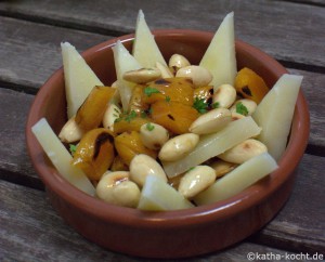 Tapas - Manchego mit Aprikosen