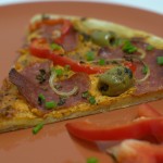 Mediterraner Flammkuchen