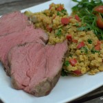 Rinderfilet sous-vide mit roten Linsen